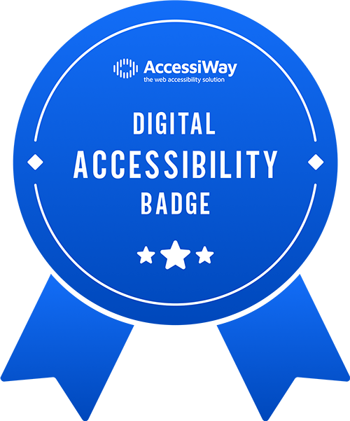 Click on this image to go to the Digital Accessibility Badge page of Italfarmaco on AccessiWay website