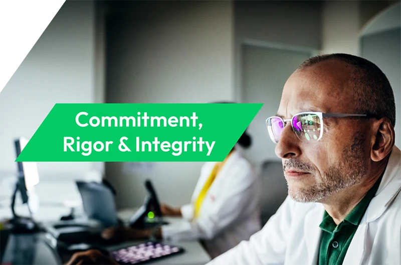 Engagement, Rigor and Integrity section of the People and Culture page